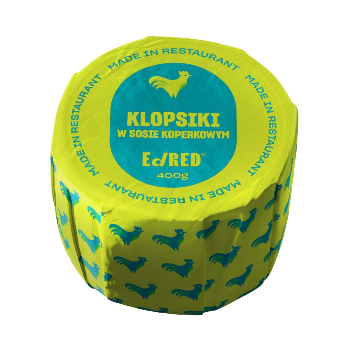 Rzemieślnicza konserwa w puszce Ed RED Casual Klopsiki drobiowe w sosie koperkowym 400 g - ONE SIZE