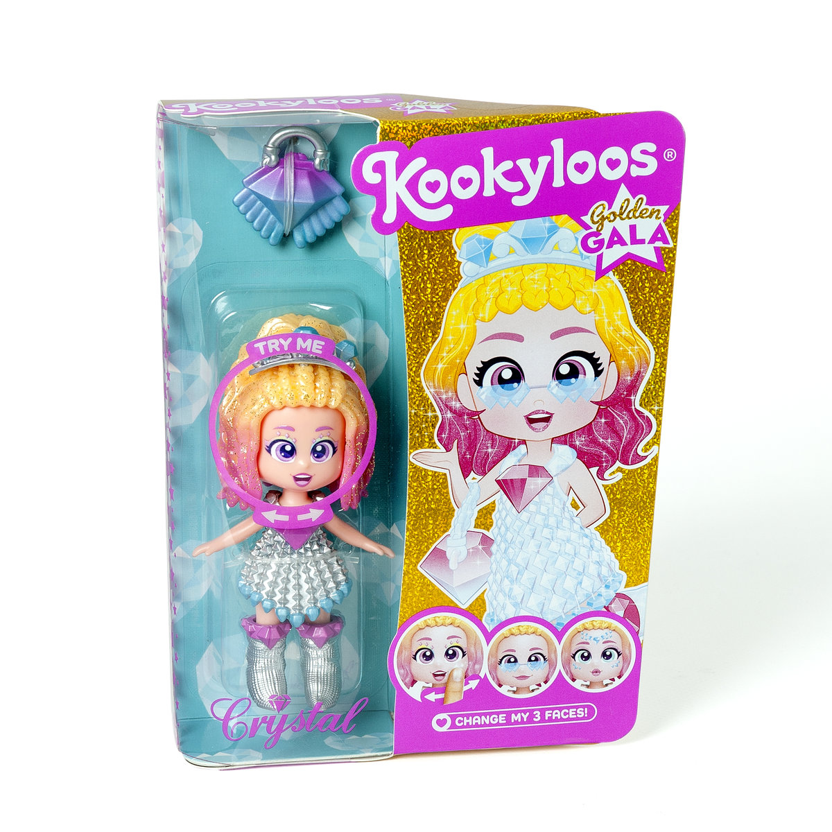 KOOKYLOOS Golden Gala - Crystal