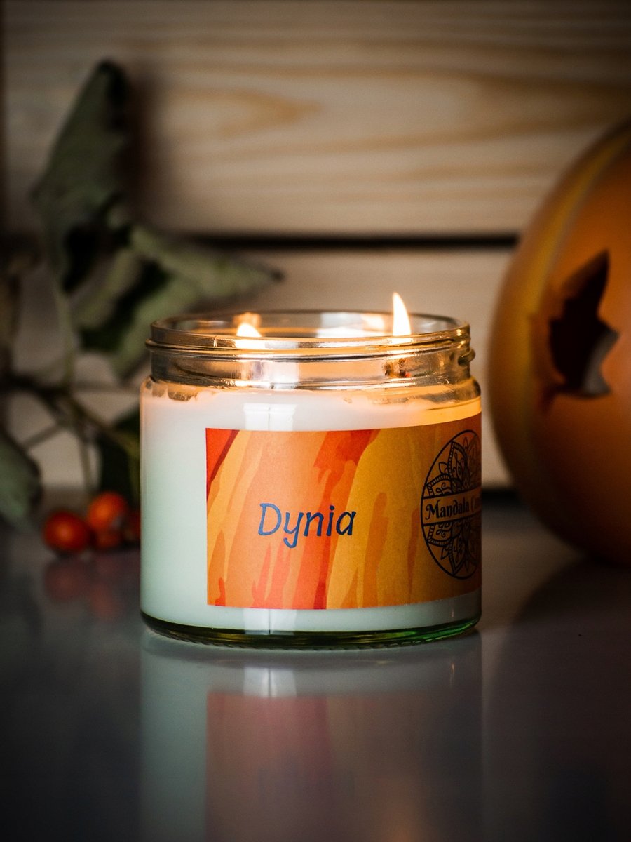 Mandala Świeca Sojowa DYNIA 250 ml
