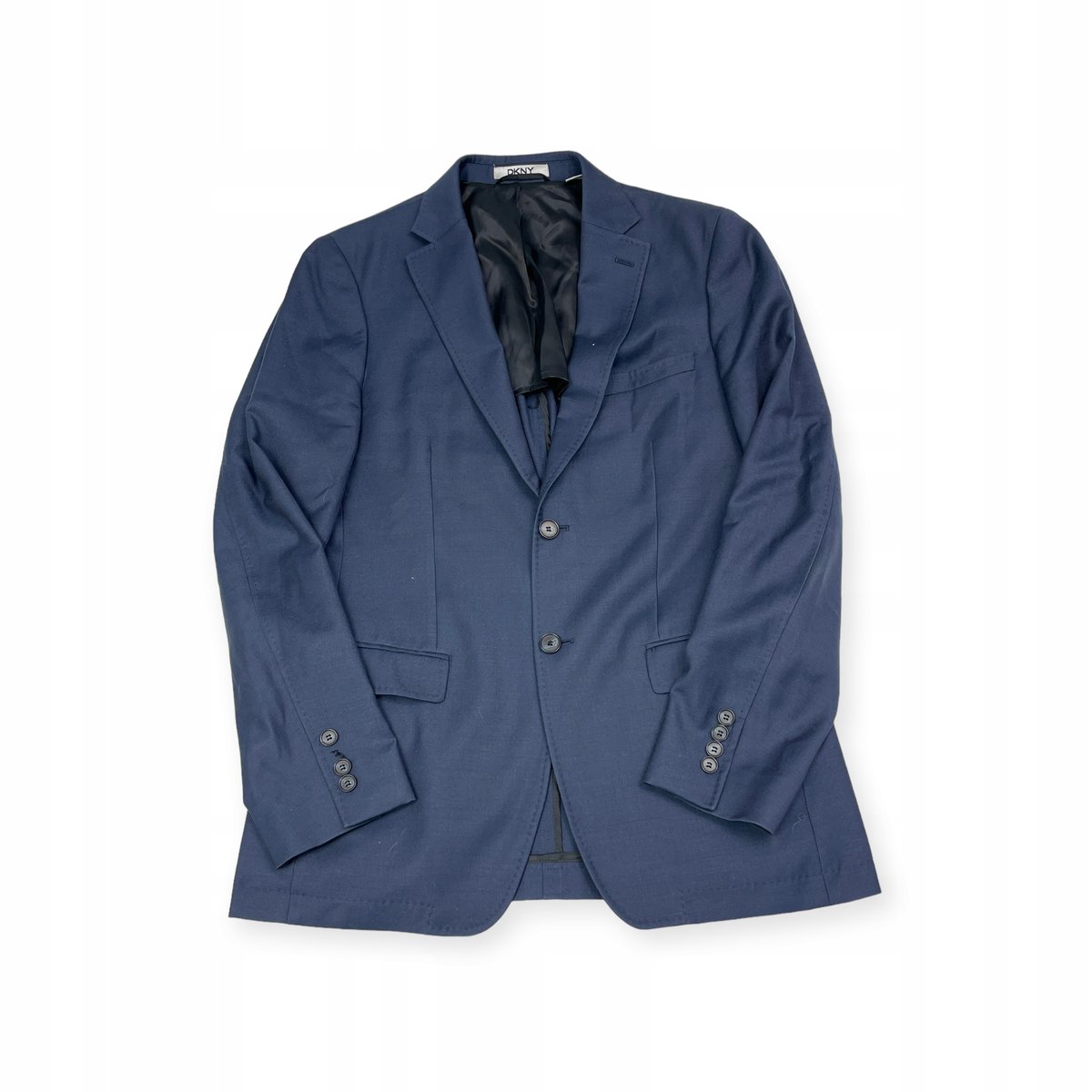 Elegancka granatowa męska marynarka DKNY M