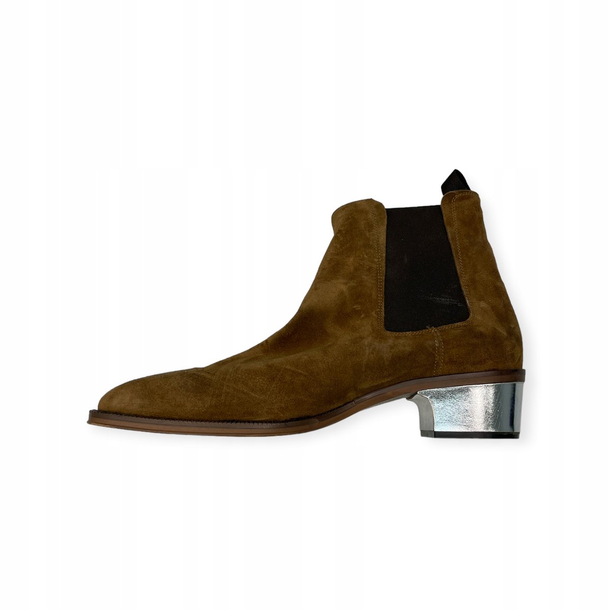 Botki półbuty męskie za kostkę wsuwane Aldo 44