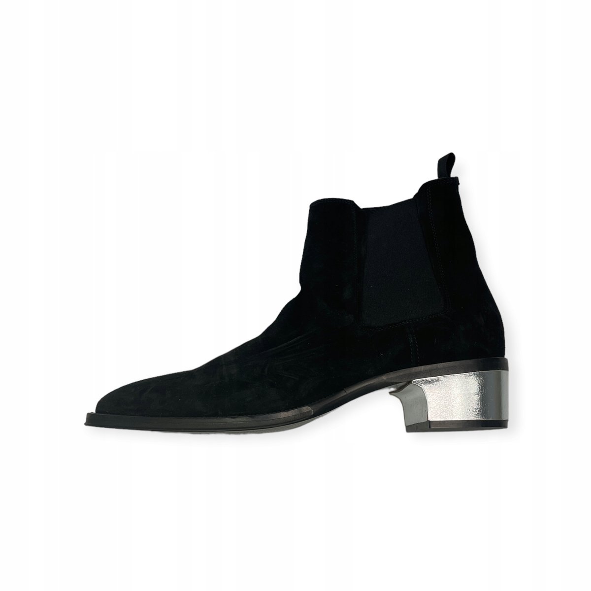 Eleganckie czarne botki damskie wsuwane Aldo 42