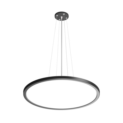 Manito D48 lampa wisząca 1xLED/36W czarna PND-72843-480R-36W-BL
