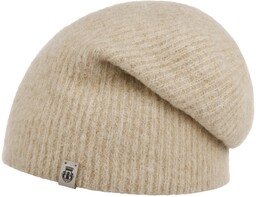 Czapka Beanie Snow Time Alpaka by Roeckl, beżowy, One Size