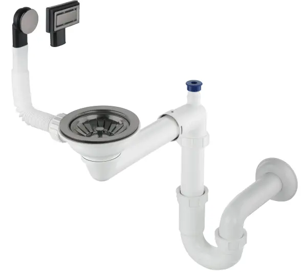 Deante granitowego 1-komorowego Space-Saver Titanium