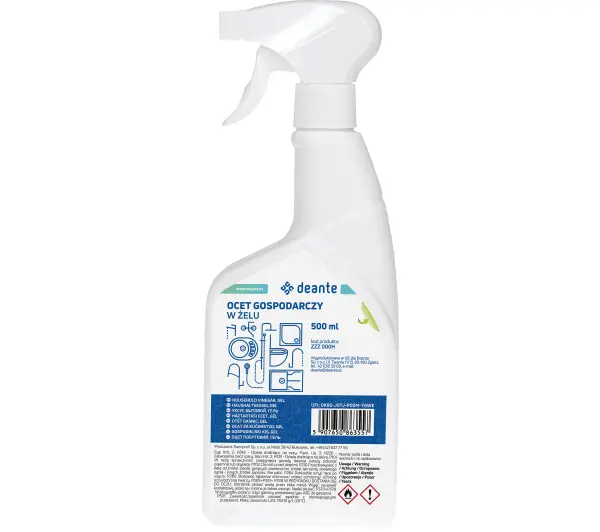 Deante ocet gospodarczy 14% w żelu 500ml