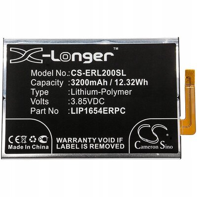 Cameron Sino Sony Xperia L2 LIP1654ERPC 3200mAh 12.32Wh Li-Polymer 3.85V Cameron Sino)