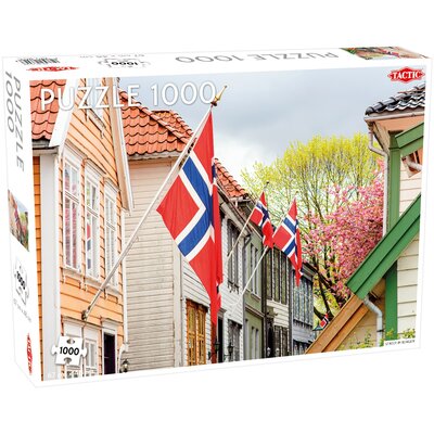 Puzzle Street in Bergen 1000