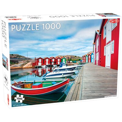 Tactic Puzzle 1000 Fishing Huts in Smge