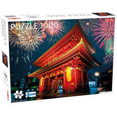 Tactic Puzzle 1000 Temple in Asakusa, Japan