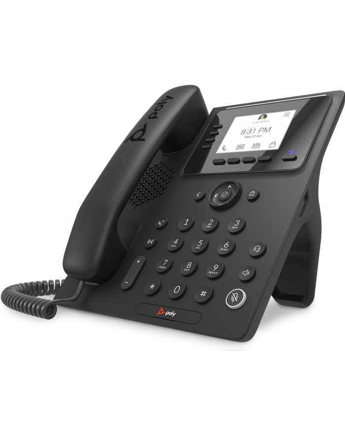 hp poly video Poly CCX 350 Business Media Phone for Microsoft Teams and PoE-enabled No localization