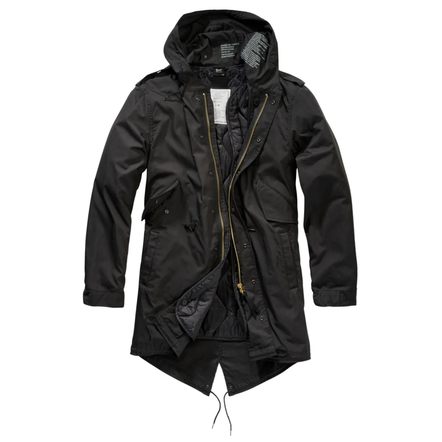 Kurtka BRANDIT US Parka M51 - Czarna 5XL
