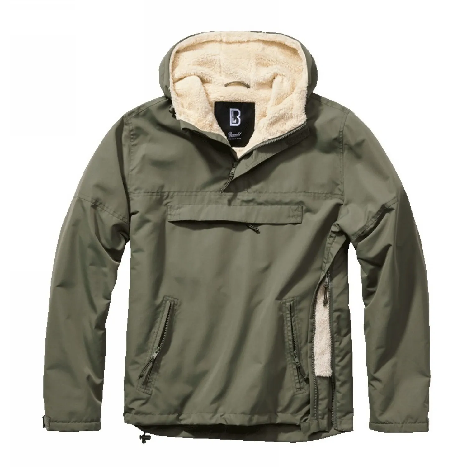 Kurtka BRANDIT Kangurka Sherpa Windbreaker - Oliwkowa 4XL