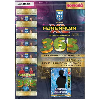 Karty PANINI FIFA 365 Adrenalyn XL 2025 Multipack