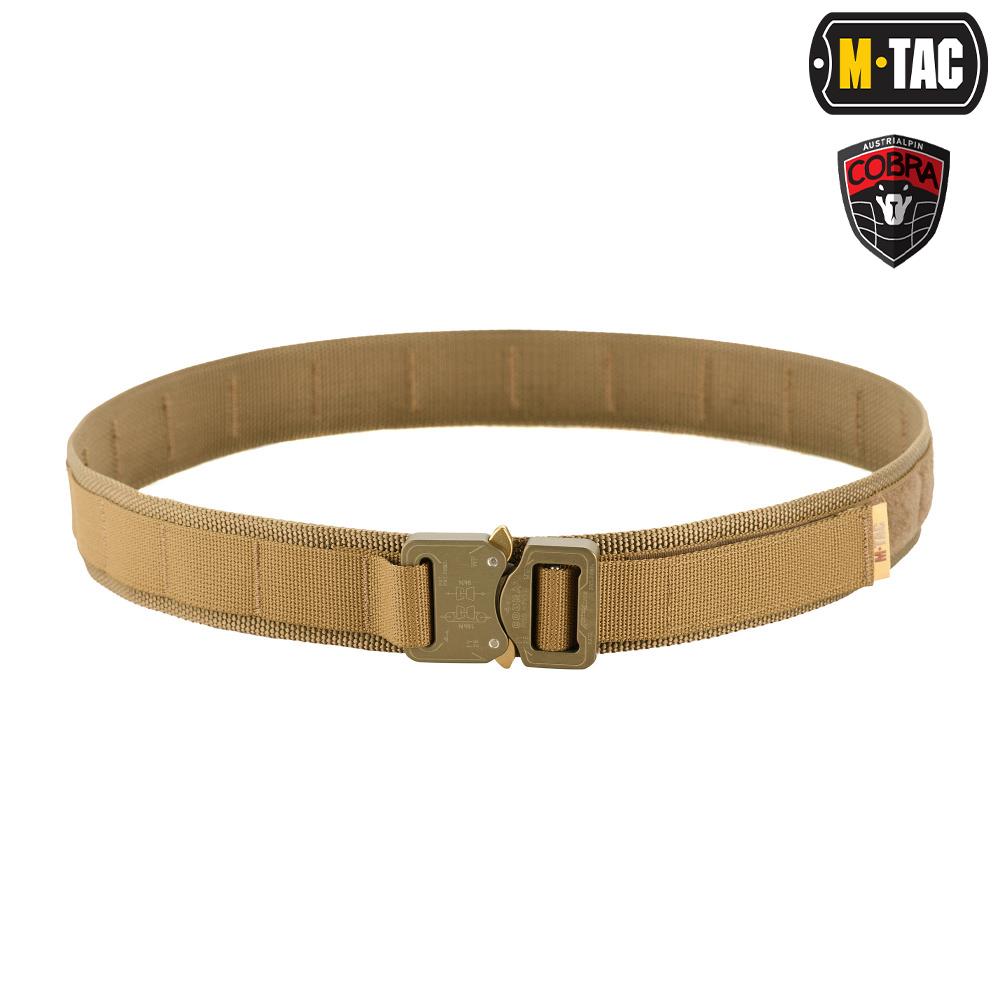 M-Tac - Pas taktyczny Cobra Buckle Tactical Belt - Coyote - 10126005