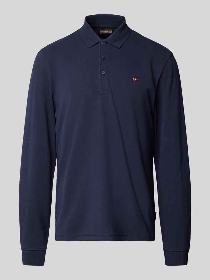 Koszulka polo o kroju regular fit z wyhaftowanym logo model ‘EALIS’
