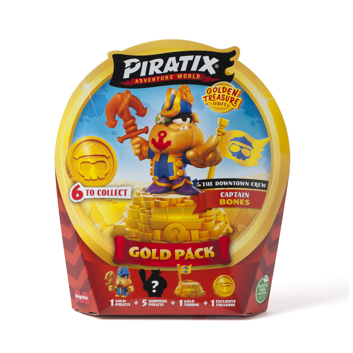 PIRATIX GOLDEN TREASURE - Gold Pack Bones