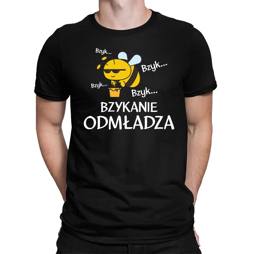 Bzykanie odmładza – śmieszna męska koszulka na prezent