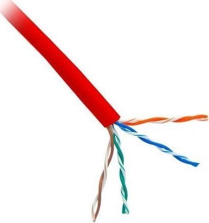 Planet UTP kabel PlanetElite Cat5E licna PVC červená 305m KAB-UTP5E-L-PVC-RED