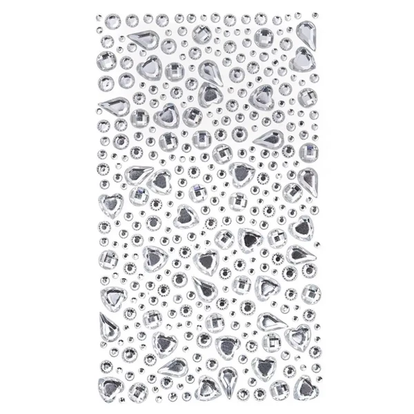 Kryształki samoprzylepne crystal 250szt - Dalprint