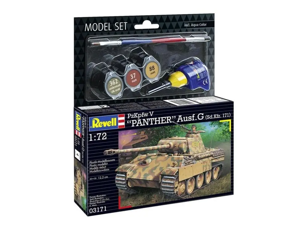 Model set PzKpfw V PANTHER Ausf.G (Sd.Kfz. 171) - Revell