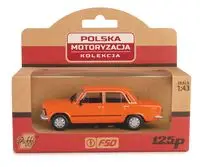 FIAT 125p MR POMARAŃCZOWY - Kolekcja PRL