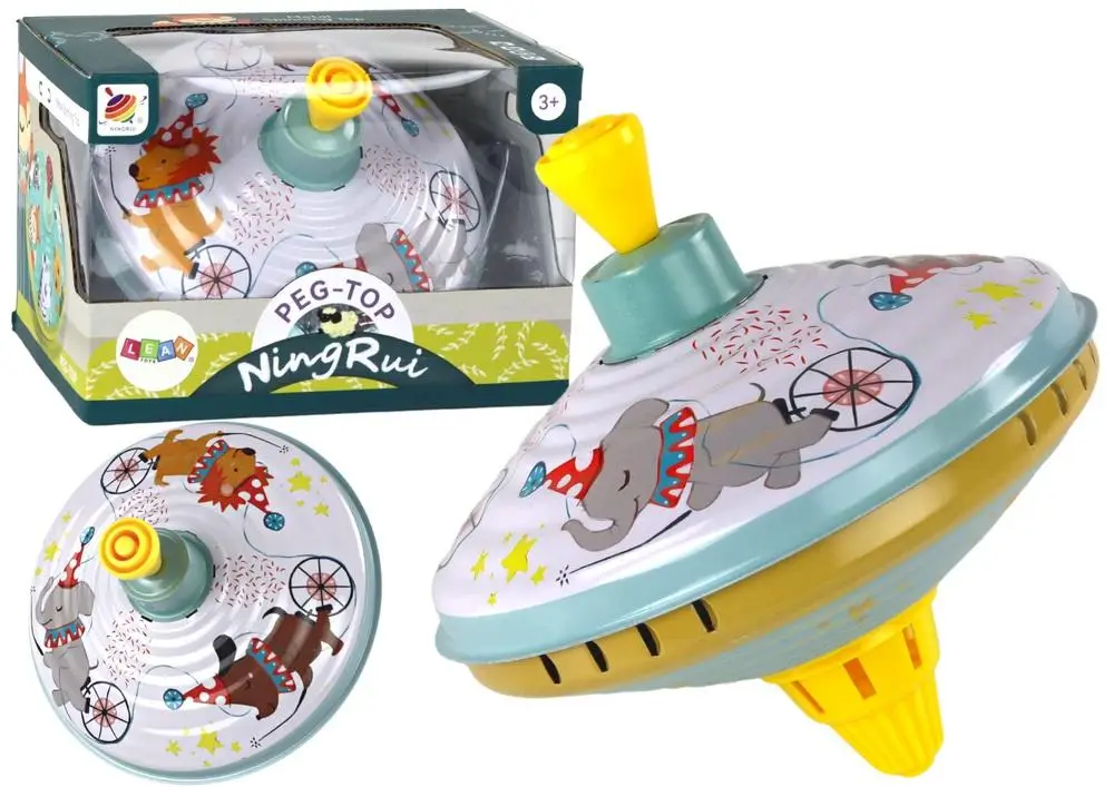 Bączek metalowy Cyrk - Leantoys