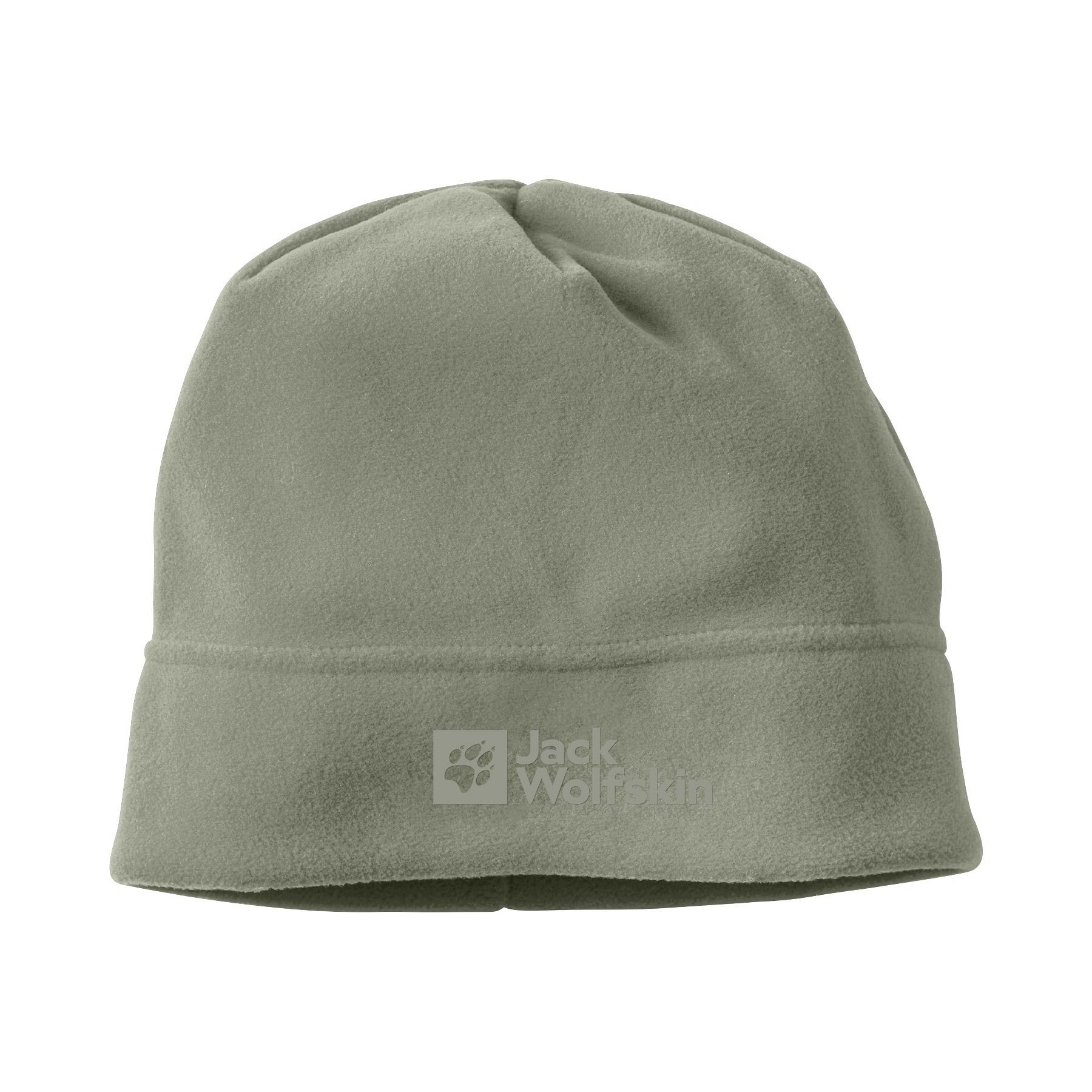 Czapka polarowa unisex Jack Wolfskin REAL STUFF BEANIE mint leaf - ONE SIZE