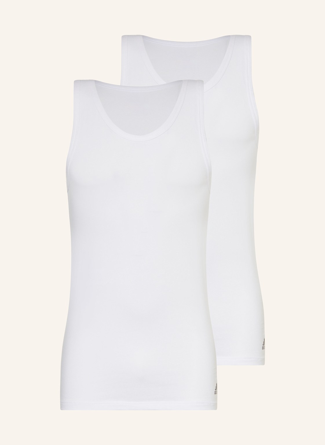 Adidas Tank Top, 2 Szt. weiss