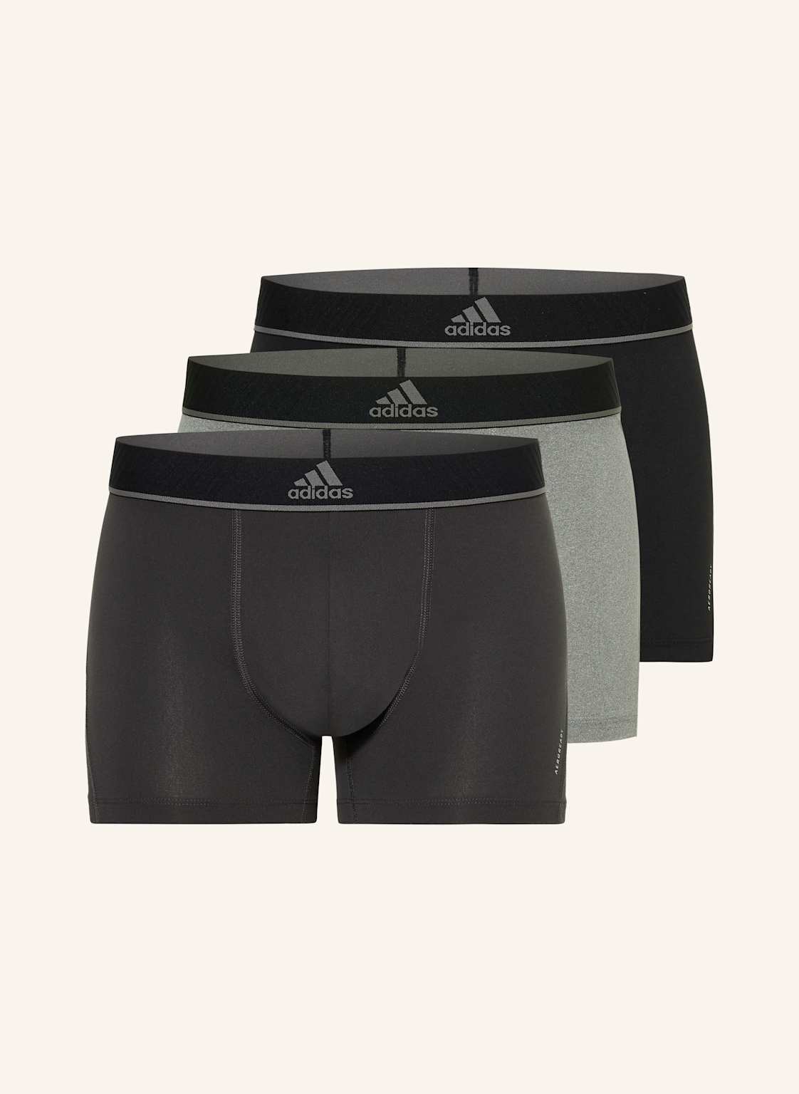 Adidas Bokserki Active Micro Flex Eco, 3 Szt. grau