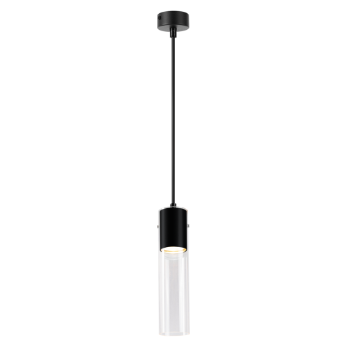 Ricky lampa wisząca 1xGU10 czarna ML1088