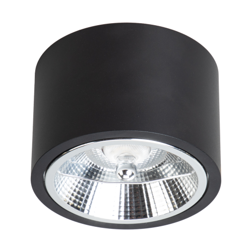 Redondo lampa sufitowa 1xGU10 AR111 czarna ML1074