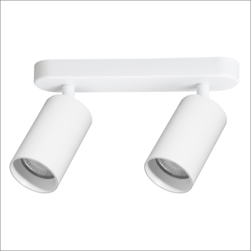 Pipe lampa sufitowa (spot) 2xGU10 biała ML1160