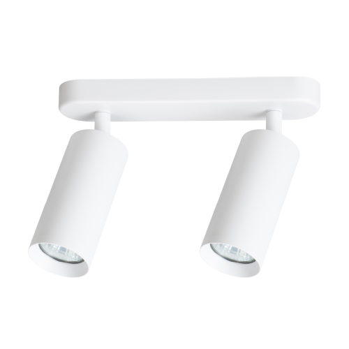 Mica lampa sufitowa (spot) 2xGU10 biała ML1145