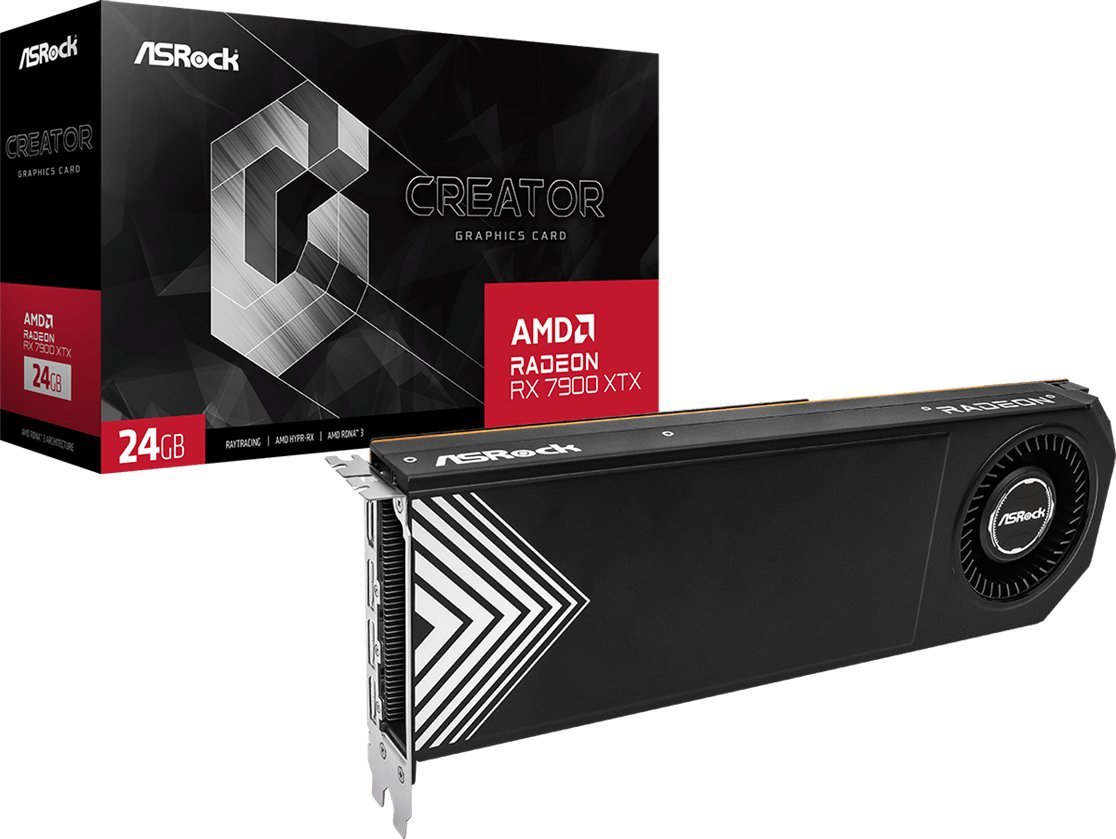 ASRock Radeon RX 7900 XTX Creator 24GB GDDR6 (RX7900XTX CT 24G)