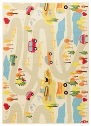 Dywan dziecięcy Stella Ulice beżowy