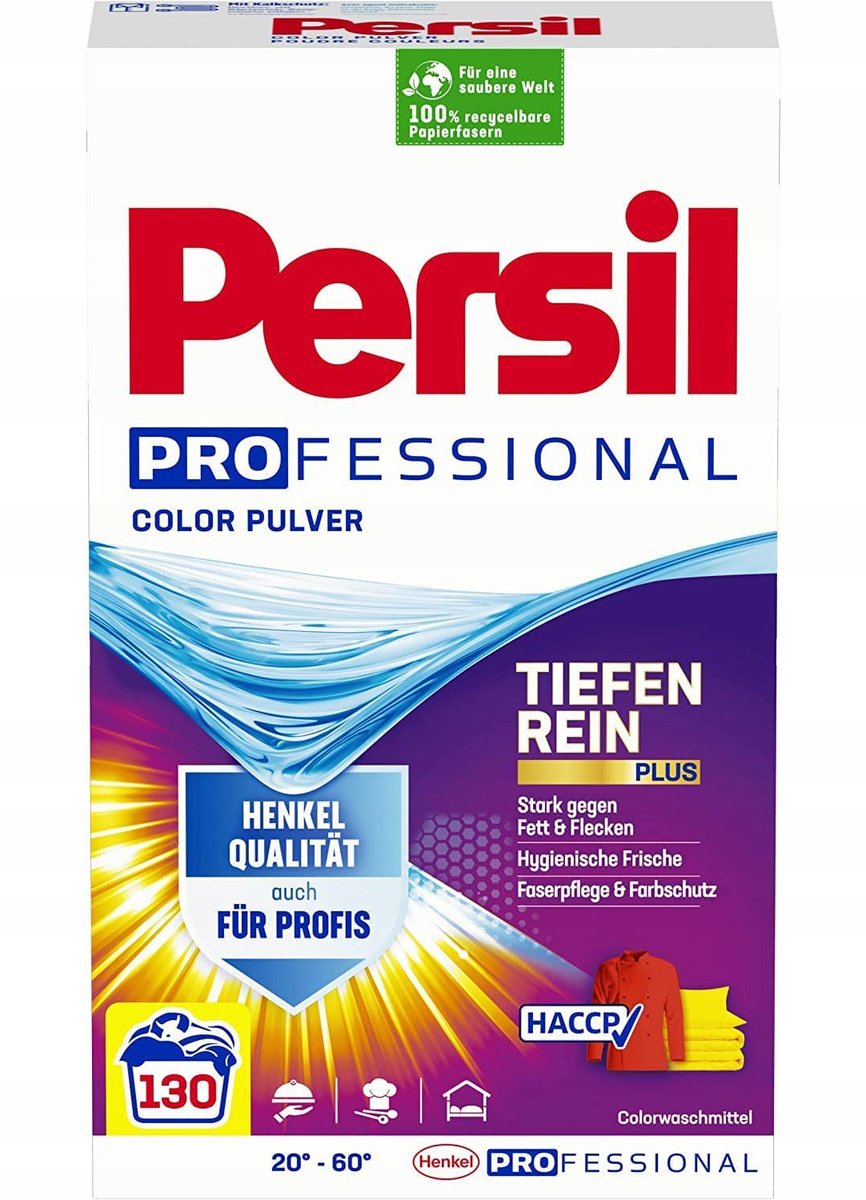 Persil professional proszek do prania kolorowego 7,8kg 130prań Niemcy DE