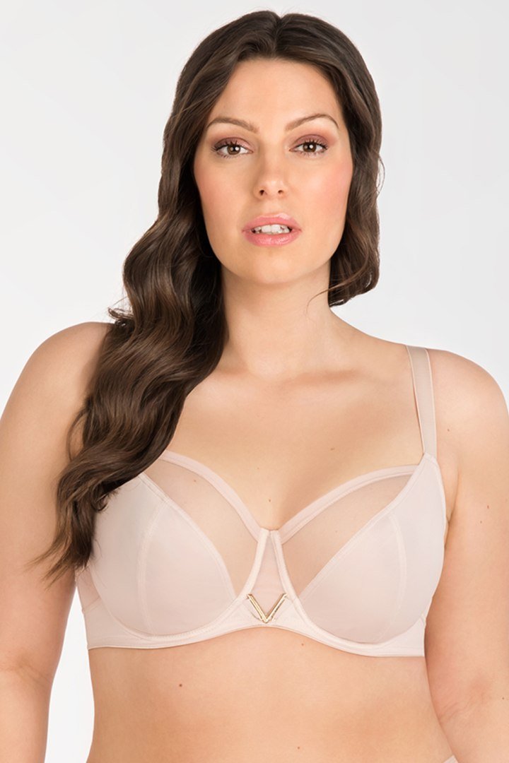 Biustonosz Soft Model Vicky K564 Beige - Gorsenia Lingerie - 85J