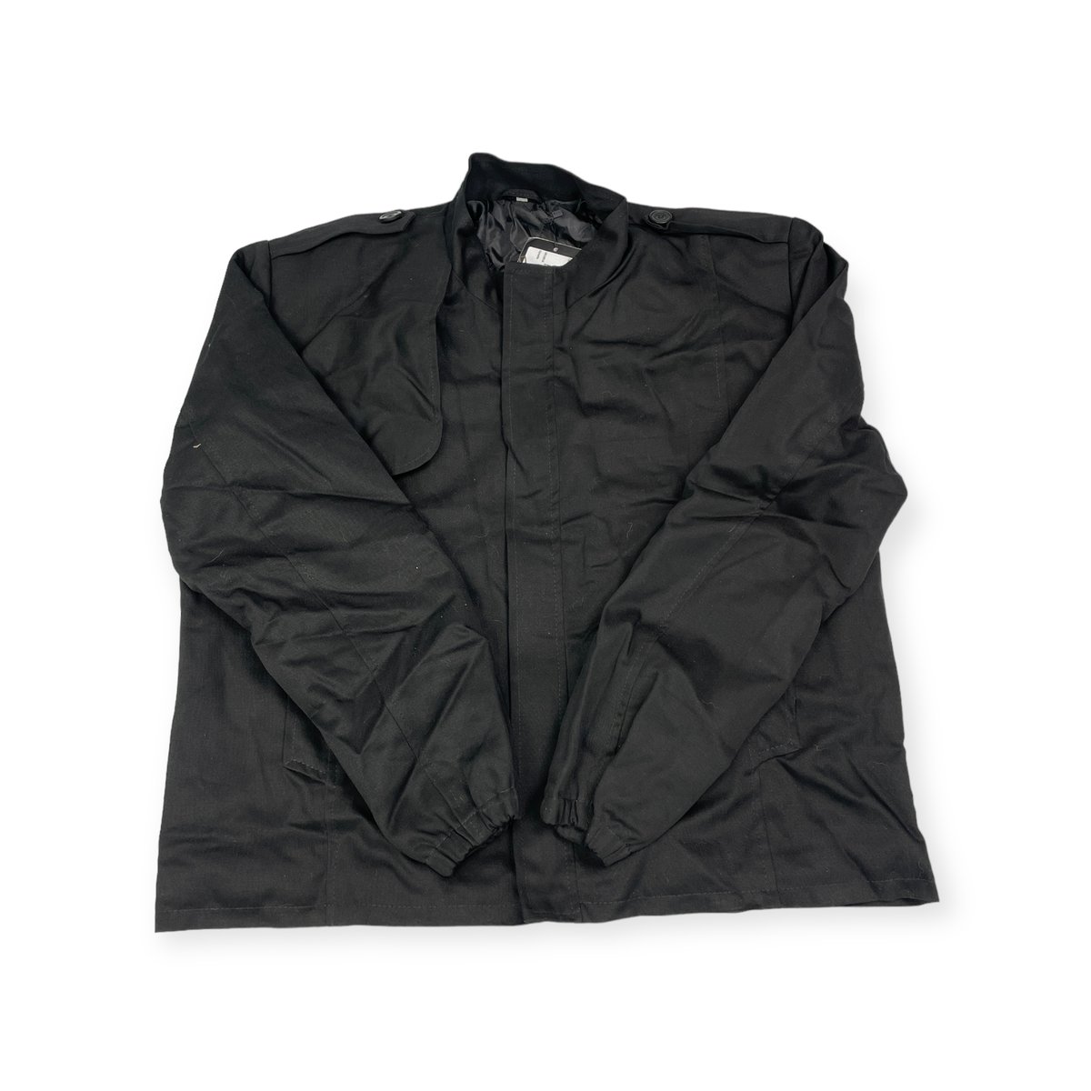 Czarna materiałowa kurtka męska 2XL