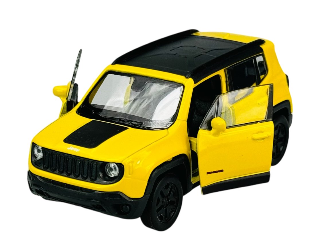 WELLY JEEP RENEGADE TRAILHAWK ŻÓŁTY 1:34 43736