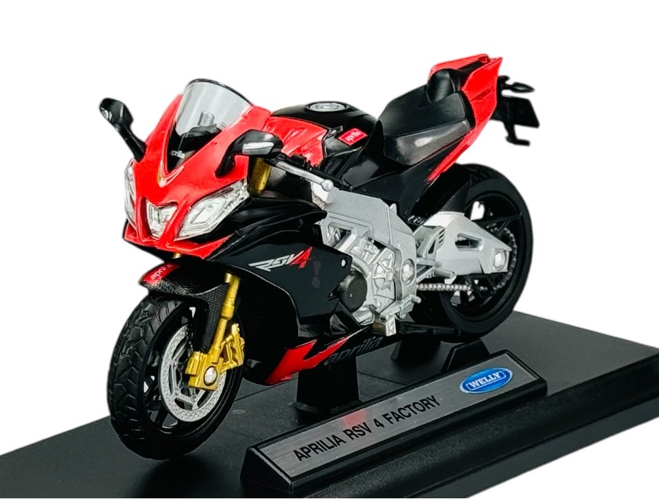 WELLY APRILIA RSV 4 FACTORY 1:18 12833