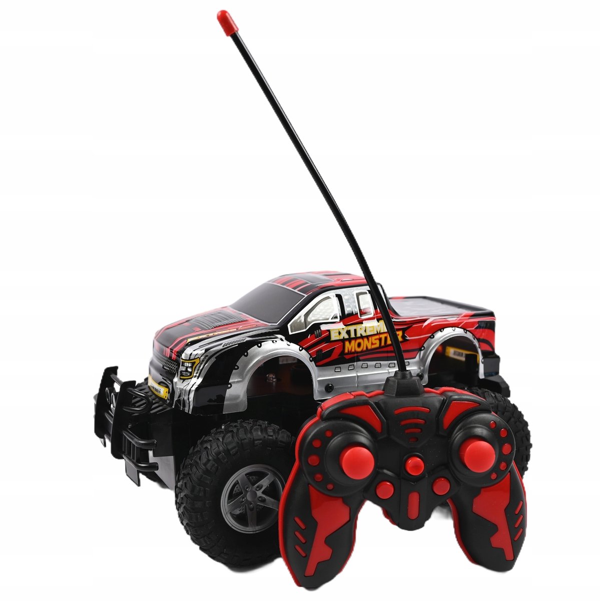 MONSTER TRUCK DUŻY SAMOCHÓD ZDALNIE STEROWANY TERENOWY AUTO NA PILOTA RC