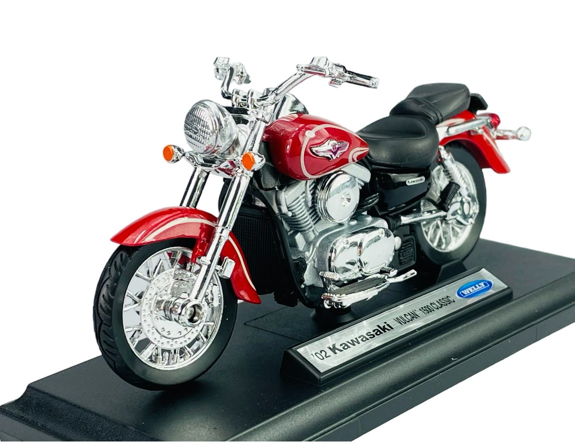 WELLY '02 KAWASAKI VULCAN 1500 CLASSIC 1:18 12168