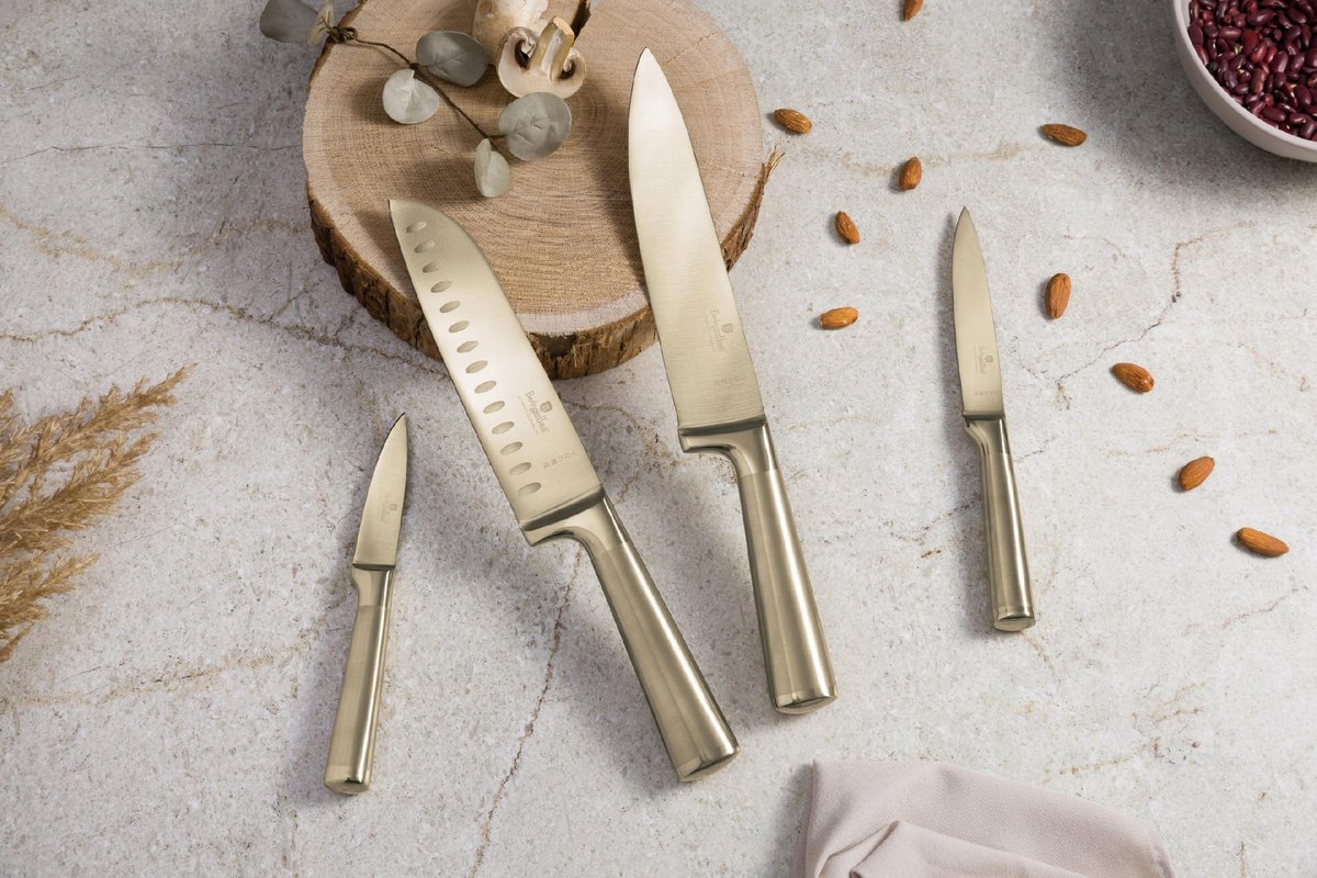 Zestaw noży 4 szt. Berlinger Haus BH 2976 gold