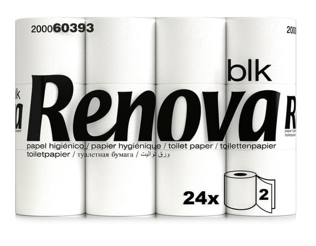 Papier toaletowy Renova BLK 24R