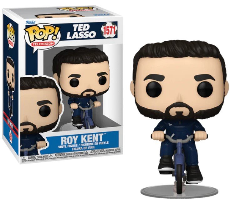 funko pop! ted lasso tv 1571 roy kent on bike