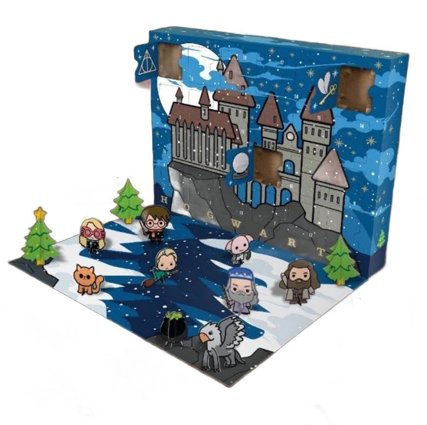 harry potter - 3d puzzle kalendarz adwentowy paladone 24 dniowy dni