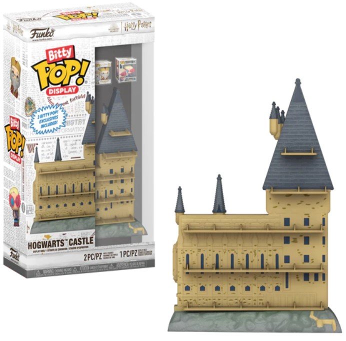 funko pop! bitty pop display podstawka horwarts castle w/2 exclusive
