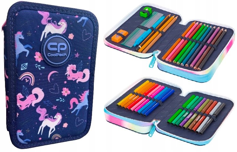 Piórnik rozkładany podwójny CoolPack