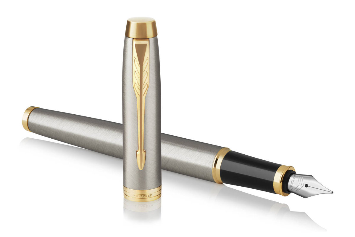 Pióro Wieczne (M) Parker IM Brushed Metal GT z grawerem